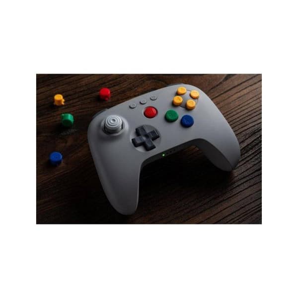 Trådløs controller - 8BITDO - 8BitDo 64 2.4G - Kompatibel med N64 - Analog 3D - Windows