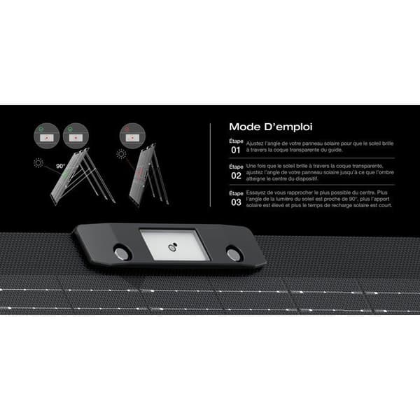 Bærbart solpanel - ECOFLOW - 220W - Let - Bærbar
