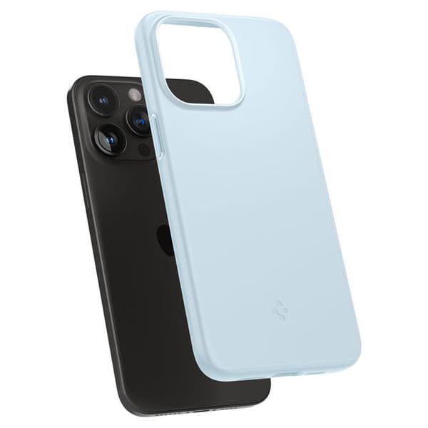 Coque för iPhone 15 Pro - Spigen Thin Fit - Mörkblå