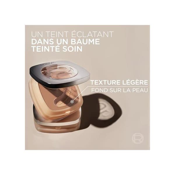 Foundation - L'OREAL PARIS - Accord Parfait Tinted Balm 2.5 Neutral Light - Moisturizing - Light coverage - Radiant finish