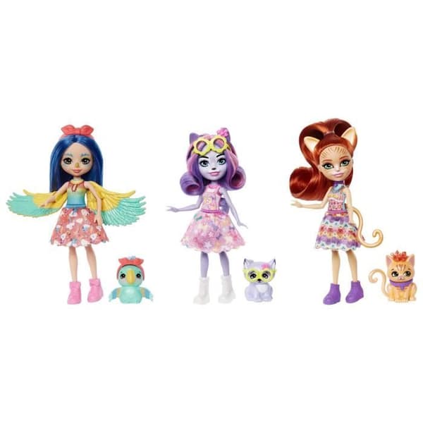 ENCHANTIMALS - LEKSAK - MULTICOLOR (MATTEL HHB90)
