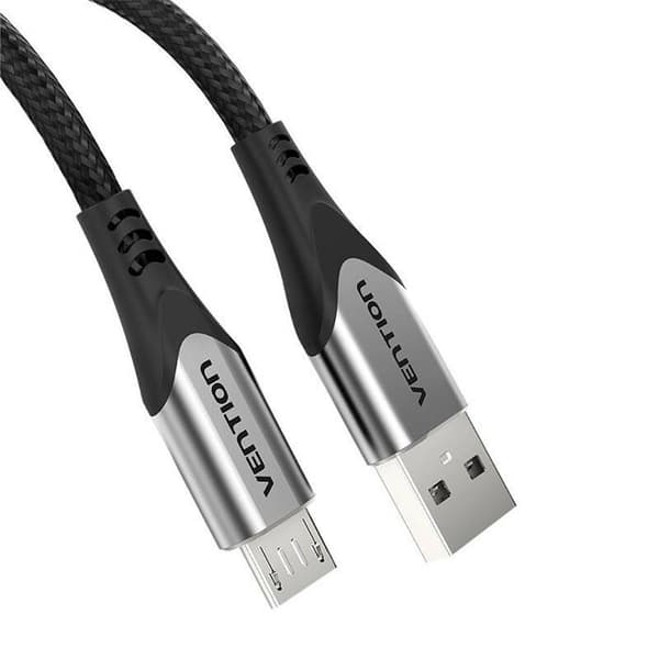 Tilbehør til Vention USB 2.0 A til Micro USB-kabel, 3A, 3m