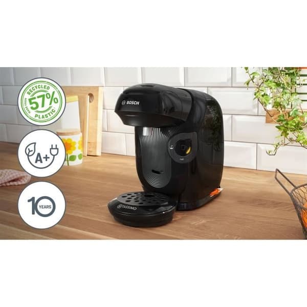 Multidrikks kaffemaskin - BOSCH - TASSIMO - T11 Sort stil - 1400 W