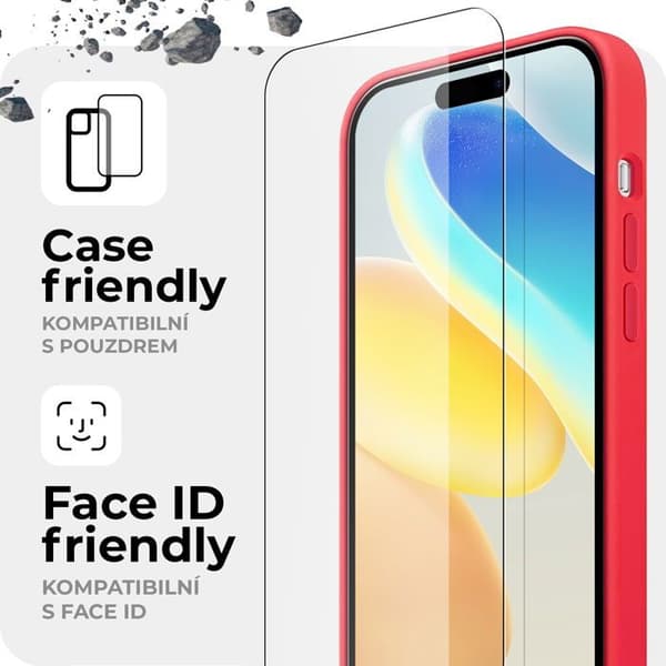 Skyddsglas för iPhone 16 Pro (Case Friendly)