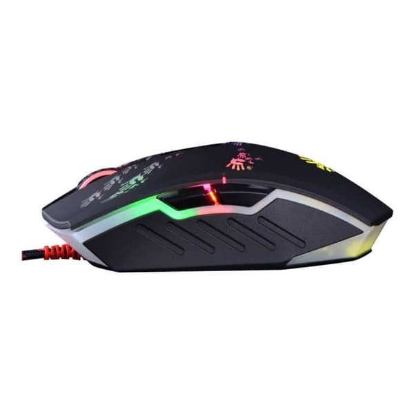 A4Tech Bloody Gaming A60 Mus - Optisk - 8 knapper - Kablet - Sort