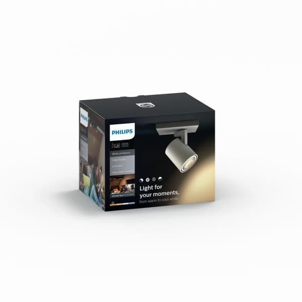 Infälld spotlight - Philips - Runner - GU10 - 5,5 W - Vit - LED