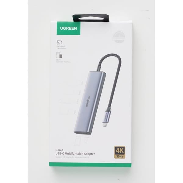 Multifunktions USB-C adapter - UGREEN - Grå