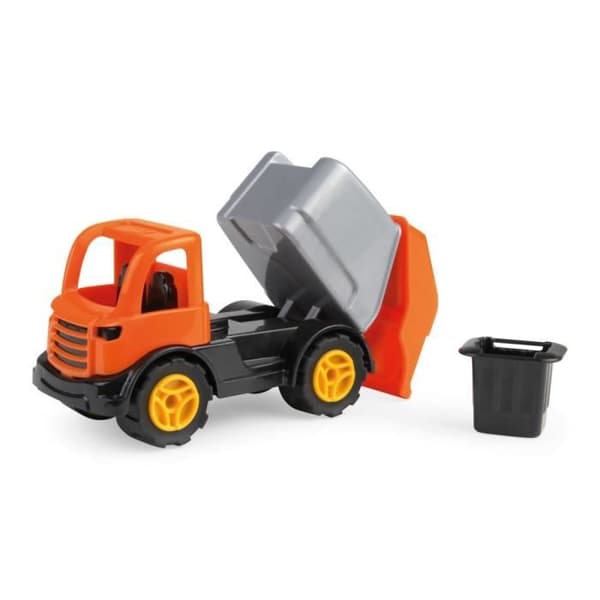 LENA 1264 ARBEJDERE SKRALDEVOGN 14 CM, PLASTIK LEGETØJSFARTØJ A