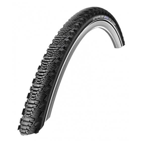 Yderdæk SCHWALBE CX Comp 28 x 1,35 - Stive tråde - Sort - Unisex