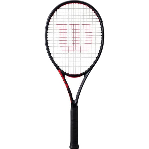 Børnetennisracket Wilson Clash 100UL V3 - sort - Sort - Greb 2