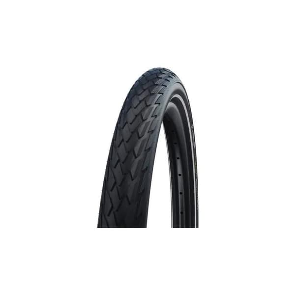 Stiv dæk Schwalbe Marathon Hs620 Perf.gg Add.eco - reflekterende sort - Sort - 700x44