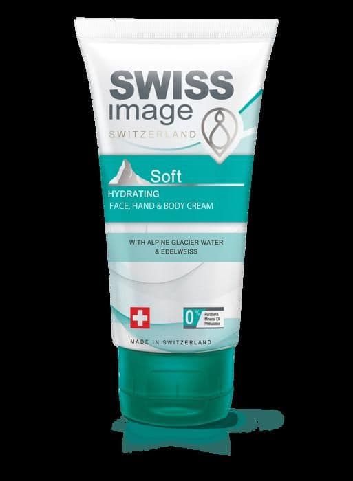 Swiss Image Blød Hydrerende ansigts-, hånd- og bodycreme 75ml