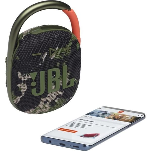 Bärbar Bluetooth-högtalare CLIP 4 Squad