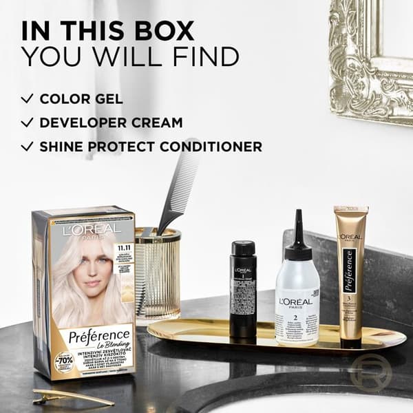 L'ORÉAL PARIS Préférence Le Blonding 11.11 Ultra Light Crystal Blonde