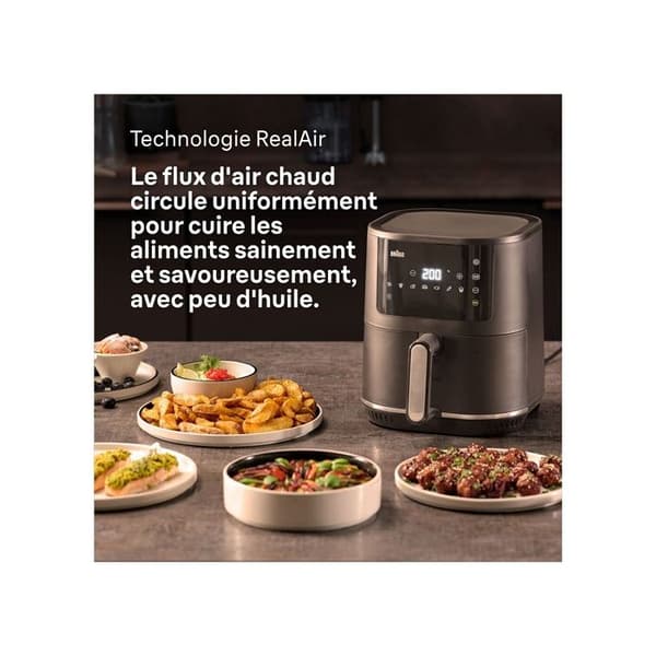 Friture uden olie Braun HF3030 Sort