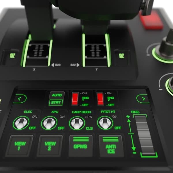 HOTAS premium simuleringssystem - TURTLE BEACH - VelocityOne™ Flightdeck - För PC Windows 10 och 11