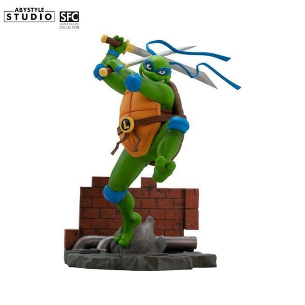 Figuriner - Abysse SFC Ninja Turtles (Leonardo) samlingsfigur -