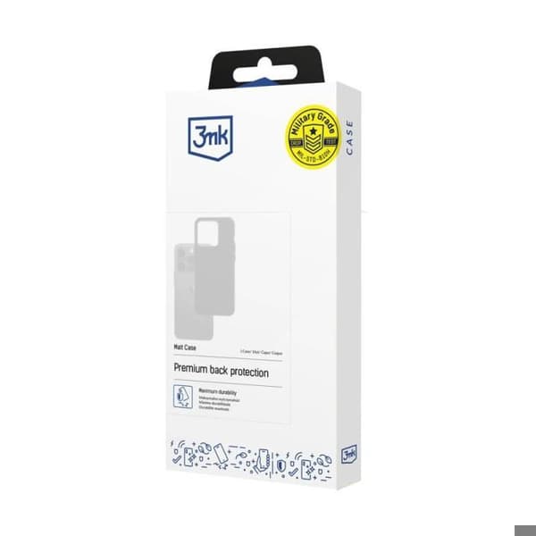 3MK Etui til Xiaomi 15 Ultra - Mat Sort