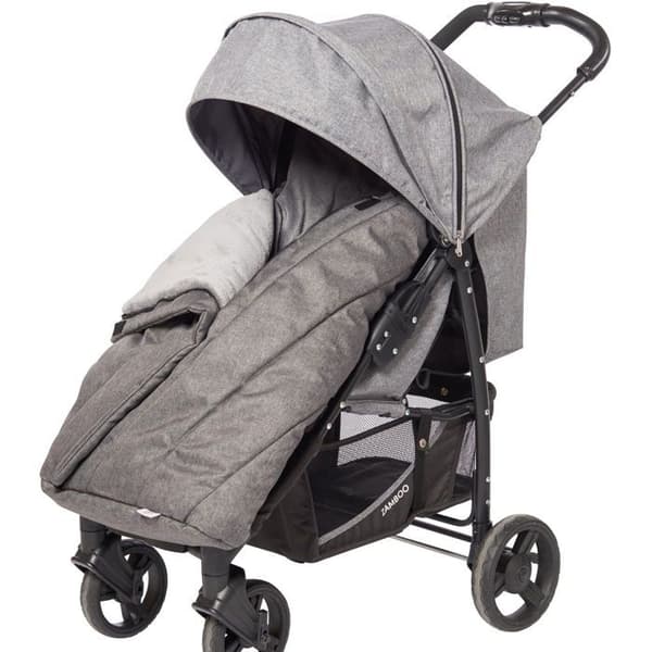Pochette för barnvagn DIAGO DELUXE - grå