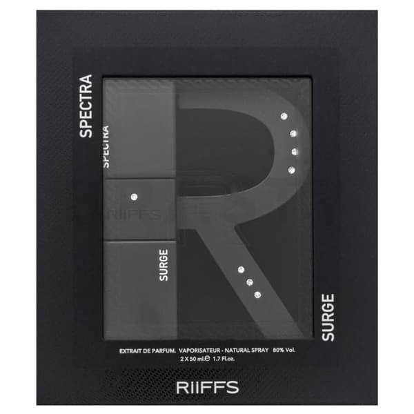 Riiffs Surge & Spectra parfym för män 2 x 50 ml