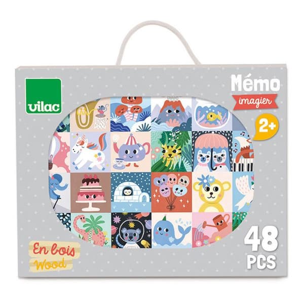 Billede mønster fra 48 dele - Multicolor - Uddannelsesspil