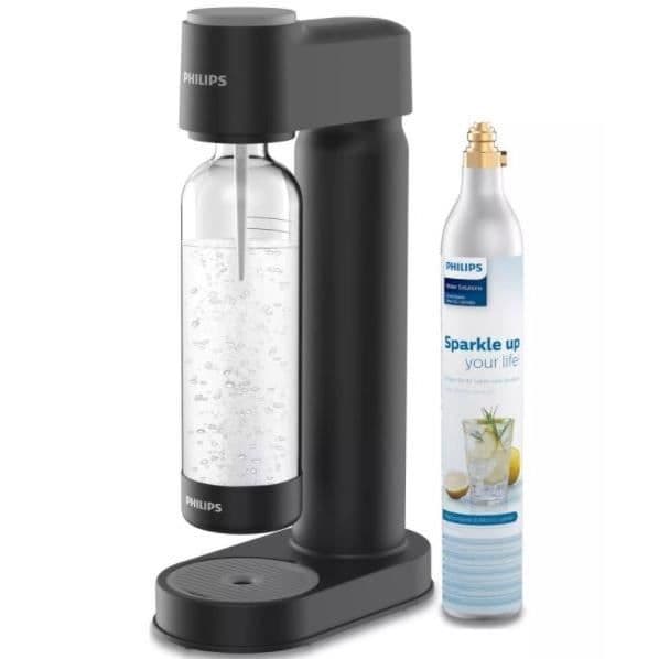 Sodavandsmaskine - PHILIPS - GOZERO LITE - Sort - 1 L - 60 L kulsyre