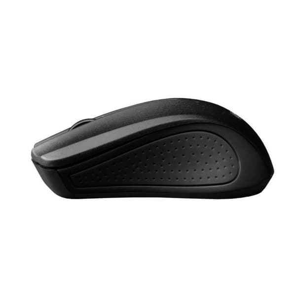 C-TECH WLM-01, Ambidextrous, Optisk, RF trådlös, 1200 DPI, Svart