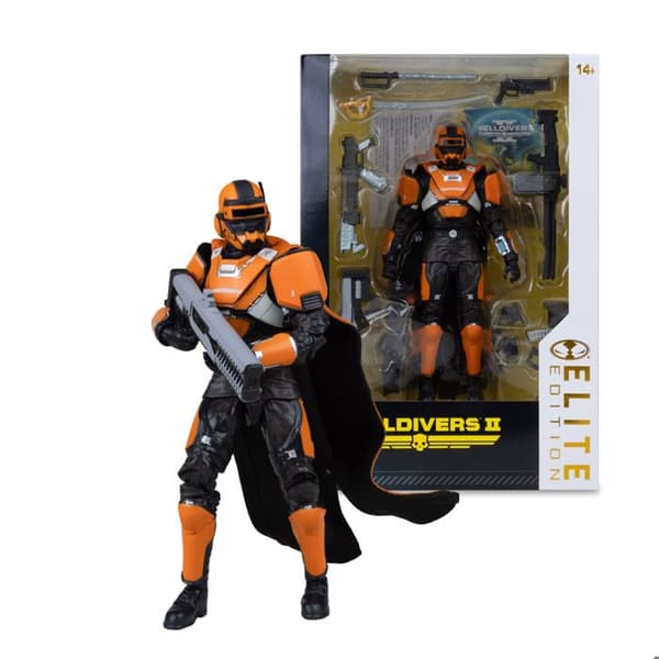 Figur | CE-35 "Grävingenjör" | Elite Edition Helldivers II | Mcfarlane Toys
