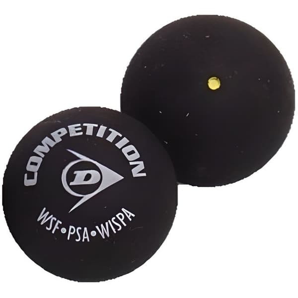 DUNLOP SQUASHBALL DUNLOP COMP 1 POINT GUL