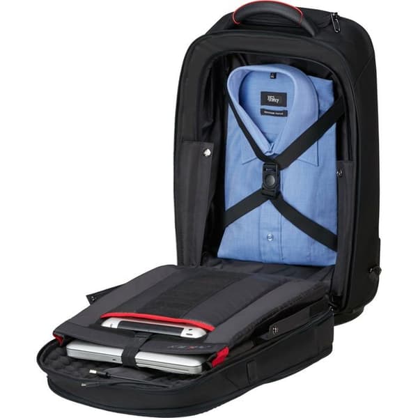 Rygsæk til bærbar computer - Samsonite - PRO-DLX 6 - 17,3 tommer - Vandtæt - Sort