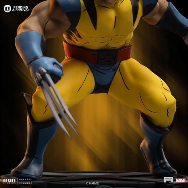 Staty Wolverine - Iron Studios - X-Men '97 - Konstskala 1/10 - Multicolor - Polystone - Inomhus