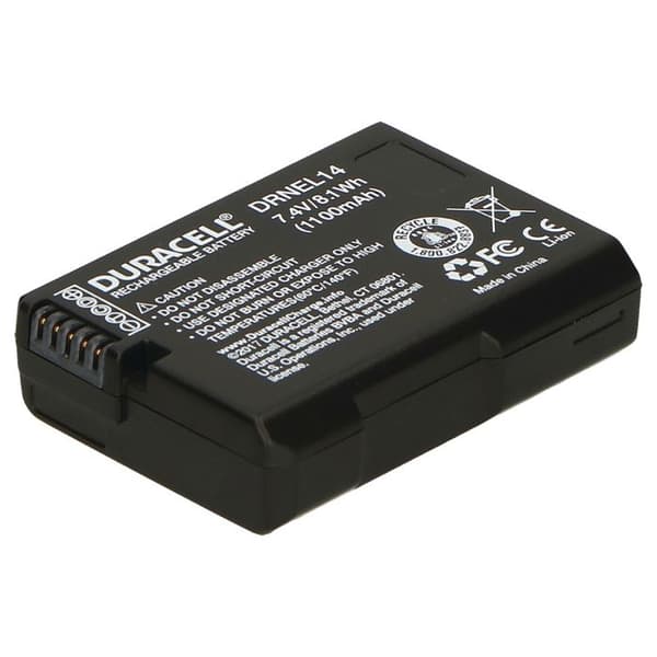 Duracell-batteri för Nikon-kameror (7.4