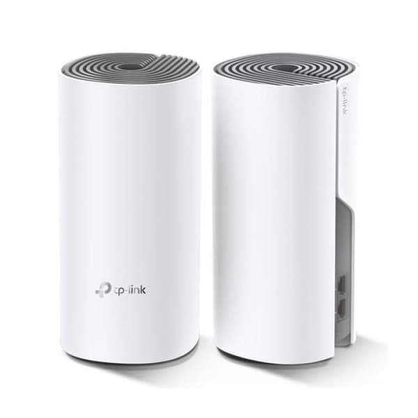 TP-Link Deco E4 1200Mbps Mesh-system - 2.4GHz 5GHz - Paket med 2