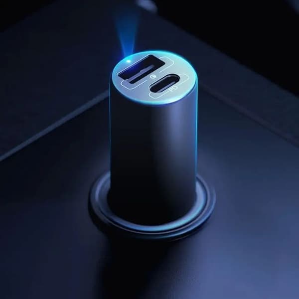 3mk Hyper 100W bil laddare i aluminium