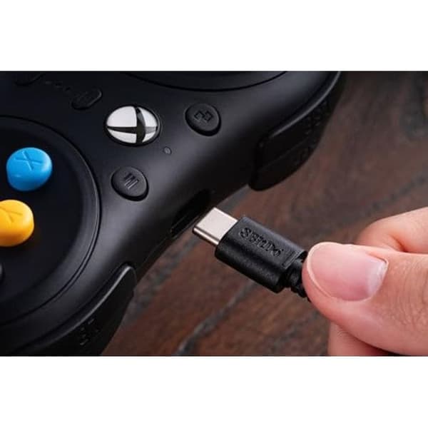 Spilcontroller - 8BITDO - M30 - Kablet USB-C - Layout med 6 knapper - 3 tilpasselige profiler