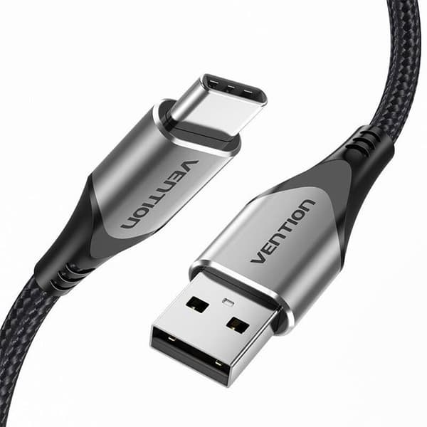 Vention USB A til USB-C kabel til telefon, bærbar computer, tablet 05 meter 3A