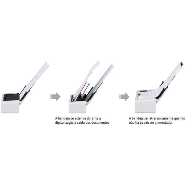 FUJITSU Fi-800R dobbeltsidet A4 dokumentscanner 600 dpi x 600 dpi