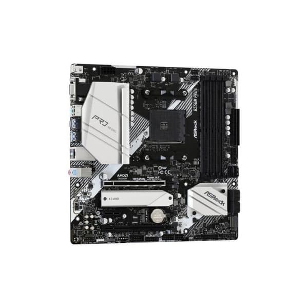 Moderkort - ASROCK - B550M Pro4 - Micro ATX - Socket AM4 - 4x DDR4
