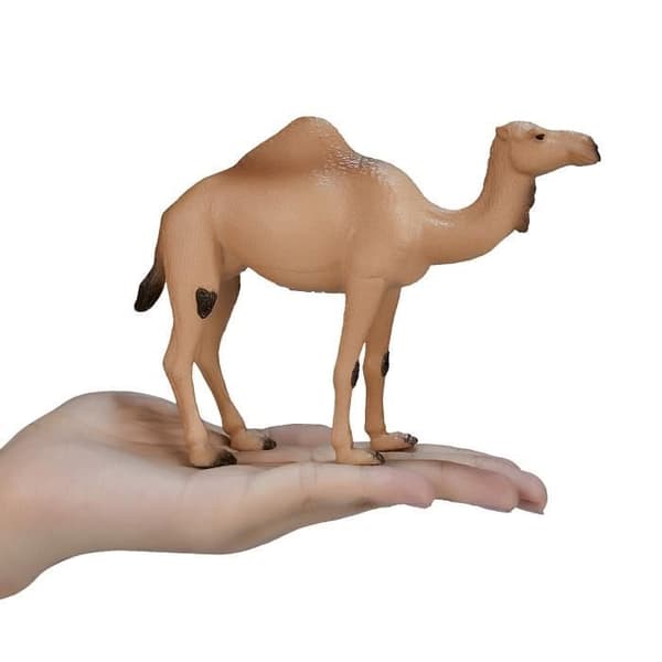 Figur - MOJO - Arabisk kamel - Handmålad - Realistiska detaljer - Säker för barn