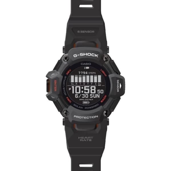 Ur - CASIO - G-Shock Sport - GBD-H2000-1AER - Sort og orange