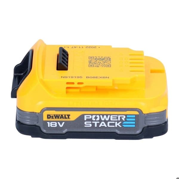 Slagnøgle - DeWalt - DCD 796 - 18 V - Børsteløs - Powerstack batteri 1,7 Ah