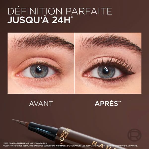 L'Oréal Paris Haute Precision Liner Brun Läder
