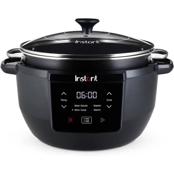 Programmerbar elektrisk slow cooker Instant - 7.1L - Langsom madlavning, varmholdelse, bruning