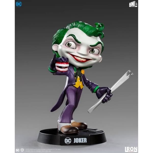 Figur - IRON STUDIOS - Mini Co. Deluxe - The Joker - PVC - 21 cm