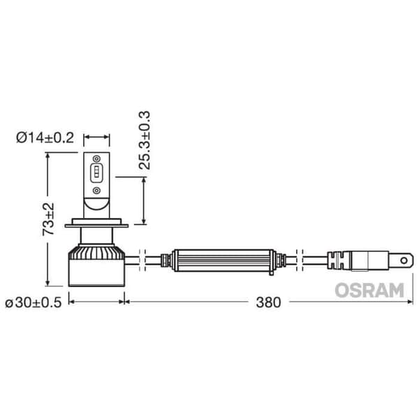 LEDriving® XTR H7 6000K