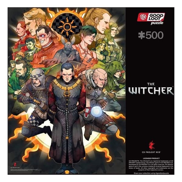 Bra byte - The Witcher - Pusselspel Nilfgaard (500 bitar)