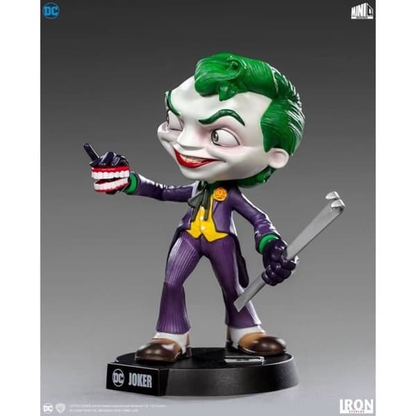Figur - IRON STUDIOS - Mini Co. Deluxe - The Joker - PVC - 21 cm