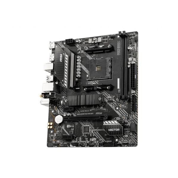 Moderkort - MSI - MAG A520M VECTOR WIFI - Socket AM4 - Wi-Fi - Micro ATX