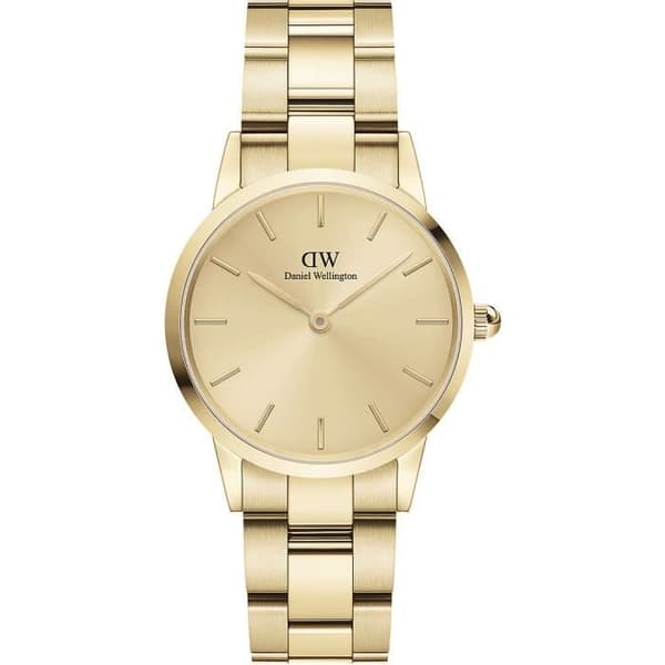 Ur - DANIEL WELLINGTON - Iconic Link - Guld - Rustfrit stål - Kvarts 28mm