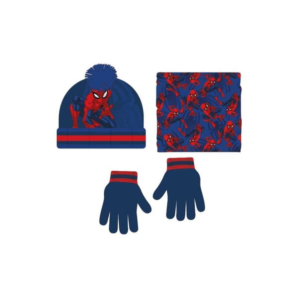 3 set med Snood Spiderman-plagg